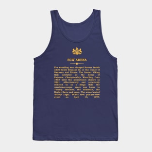 Real Historical Philadelphia - ECW Arena Tank Top